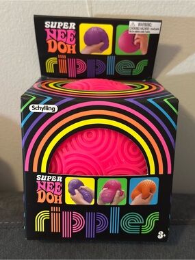 NeeDoh Super Ripple (Original)  Pink - NWT